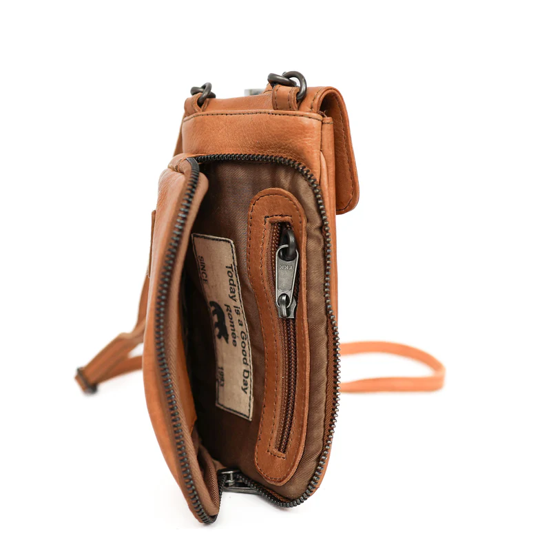 Bear Design Bear Design Romee schoudertasje cognac