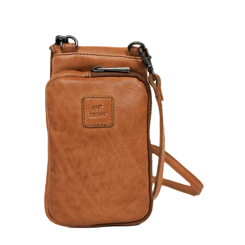 Bear Design Bear Design Romee schoudertasje cognac