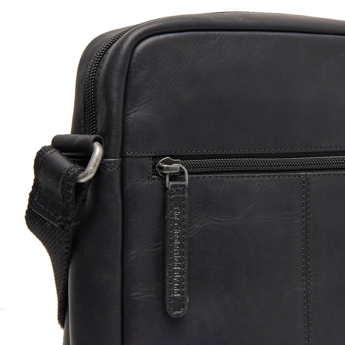 Chesterfield Chesterfield Anzora reporter-schoudertas zwart