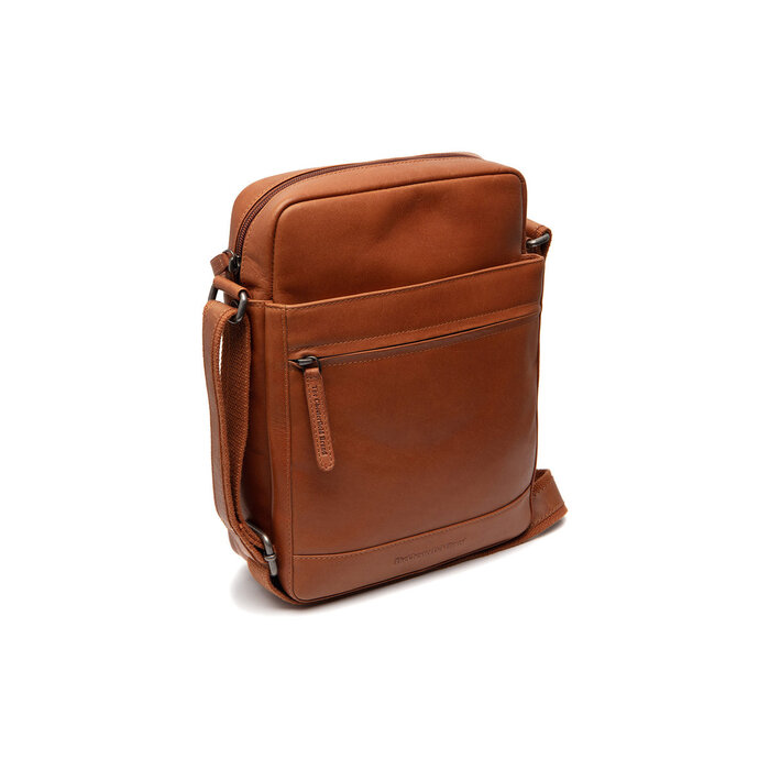 Chesterfield Chesterfield Anzora reporter-schoudertas cognac