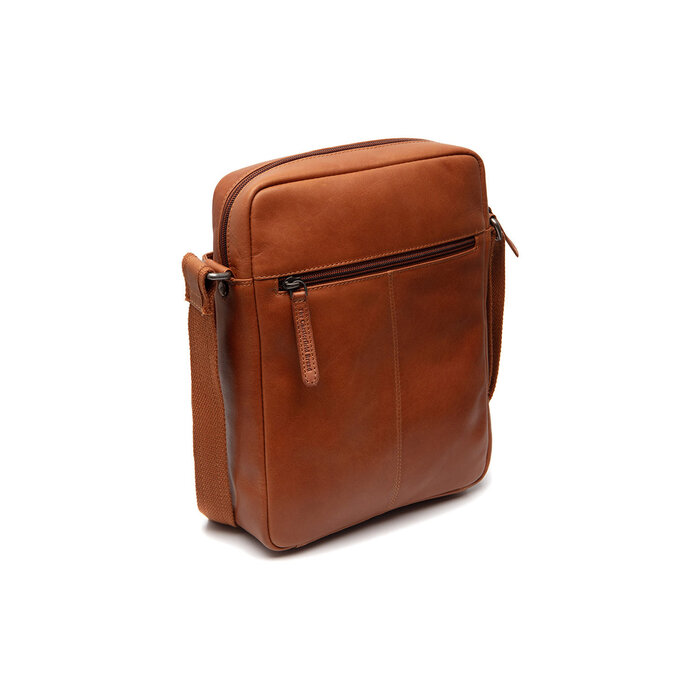 Chesterfield Chesterfield Anzora reporter-schoudertas cognac