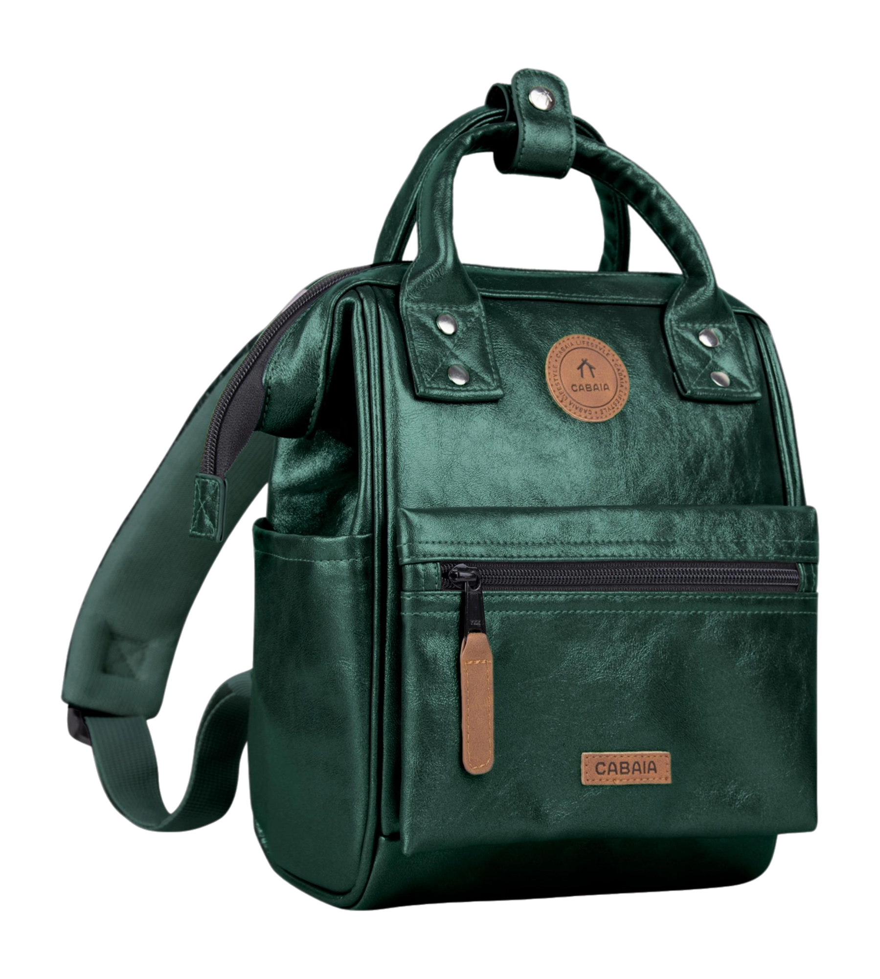 Cabaia Cabaia Adventurer xs rugtasje Lucerne dark green iridescent