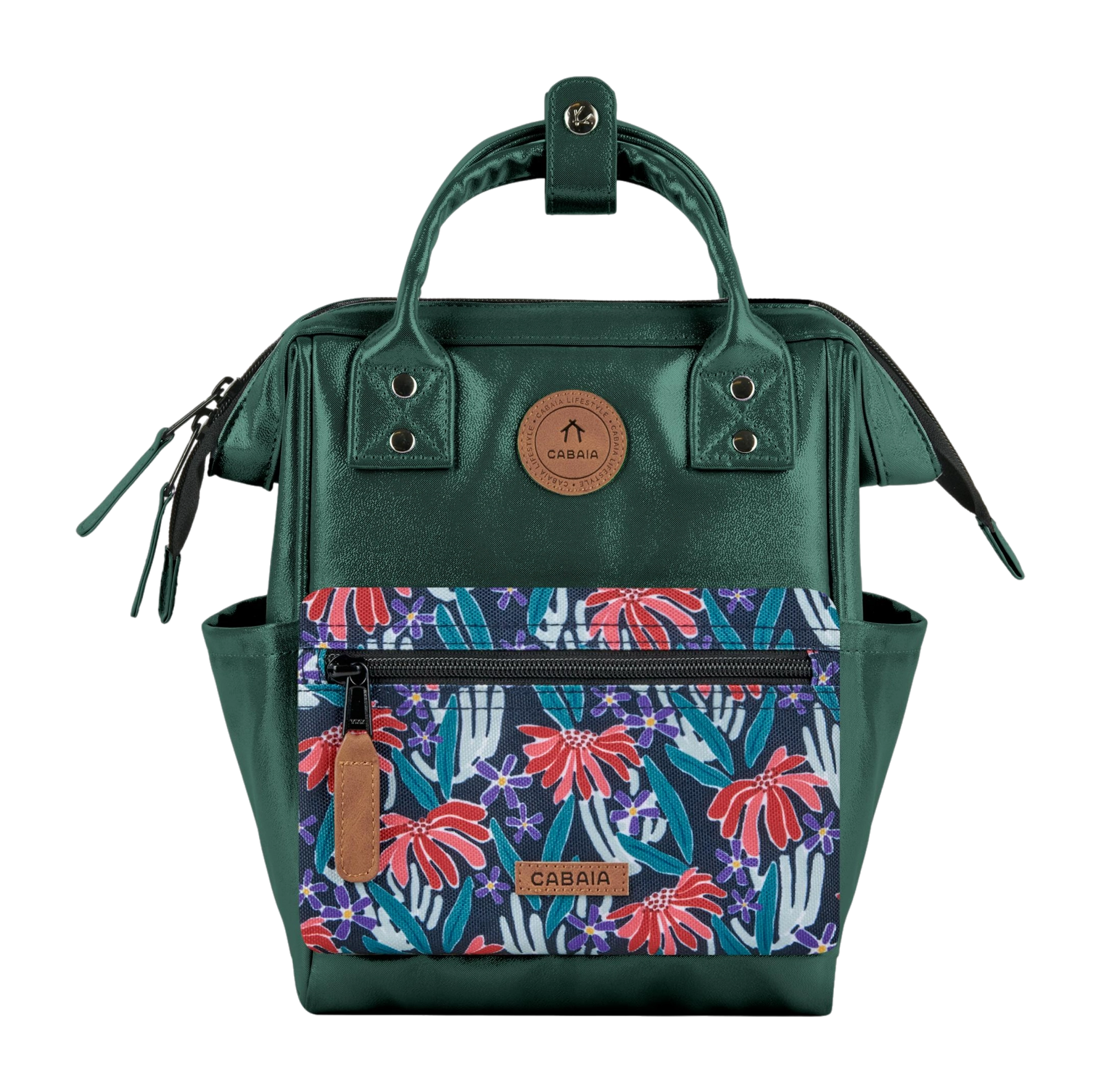 Cabaia Cabaia Adventurer xs rugtasje Lucerne dark green iridescent