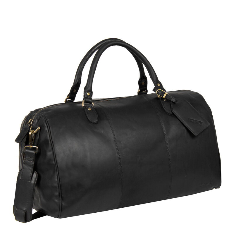 Justified Bags Justified Bags Max leren reistas black