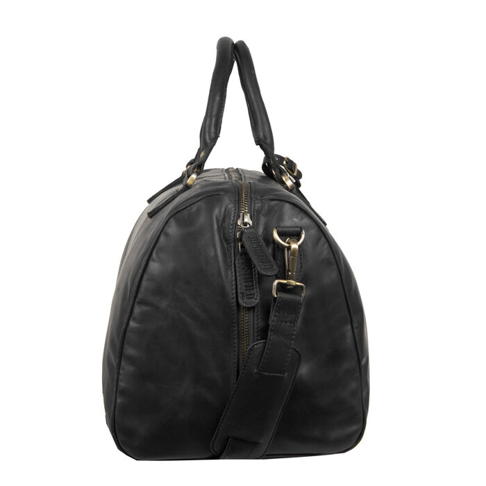 Justified Bags Justified Bags Max leren reistas black