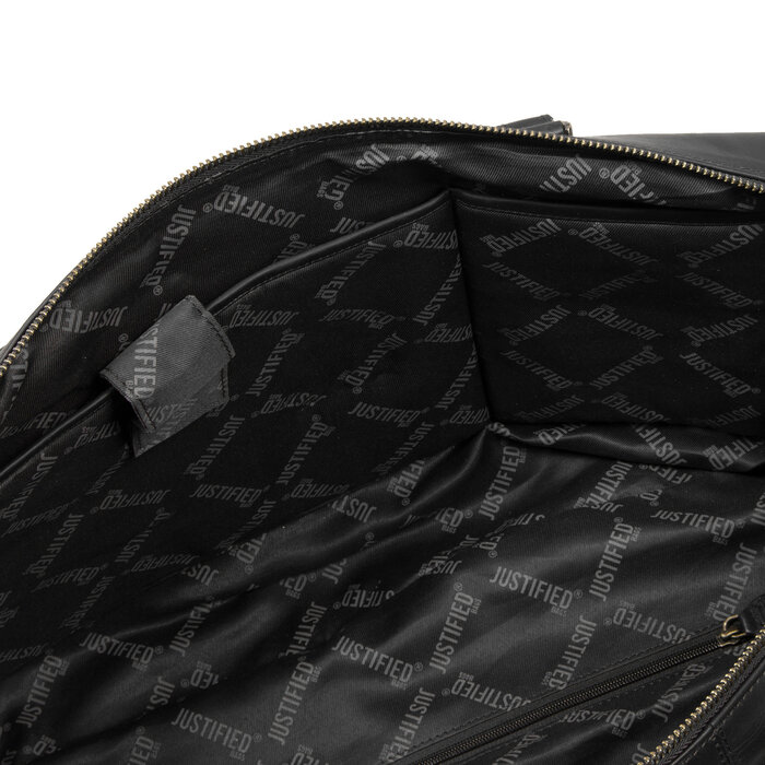 Justified Bags Justified Bags Max leren reistas black
