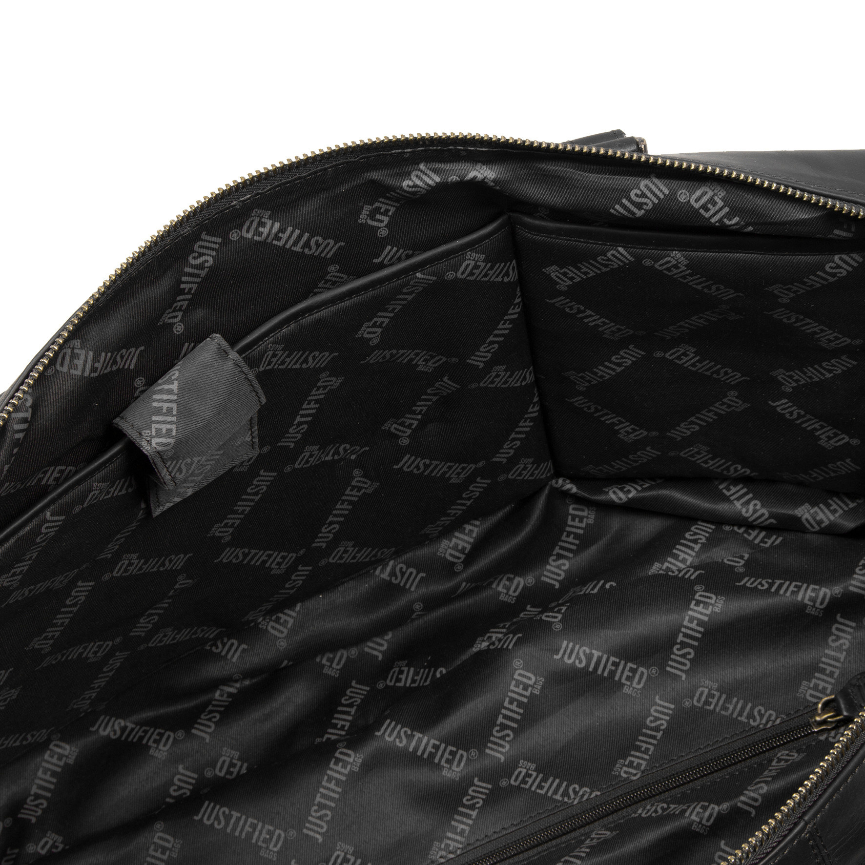 Justified Bags Justified Bags Max leren reistas black