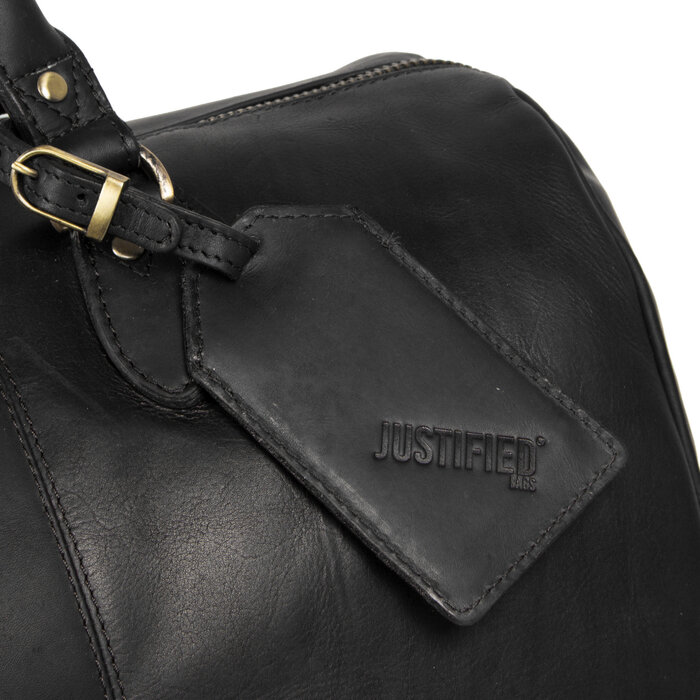 Justified Bags Justified Bags Max leren reistas black