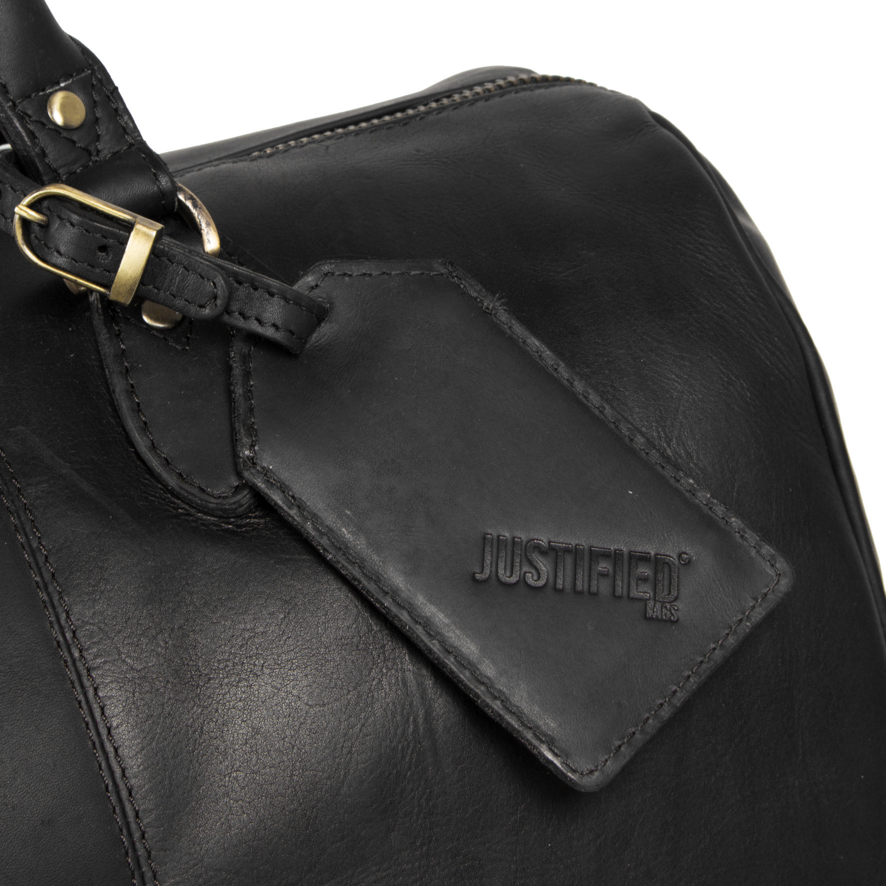 Justified Bags Justified Bags Max leren reistas black