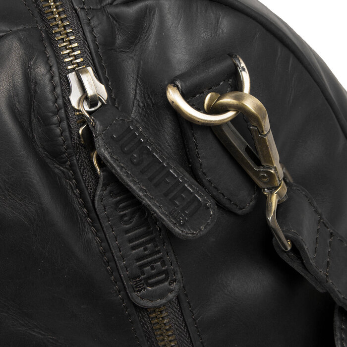 Justified Bags Justified Bags Max leren reistas black