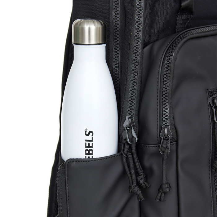 New Rebels New Rebels Milwaukee Bruce 15.6" handel backpack zwart