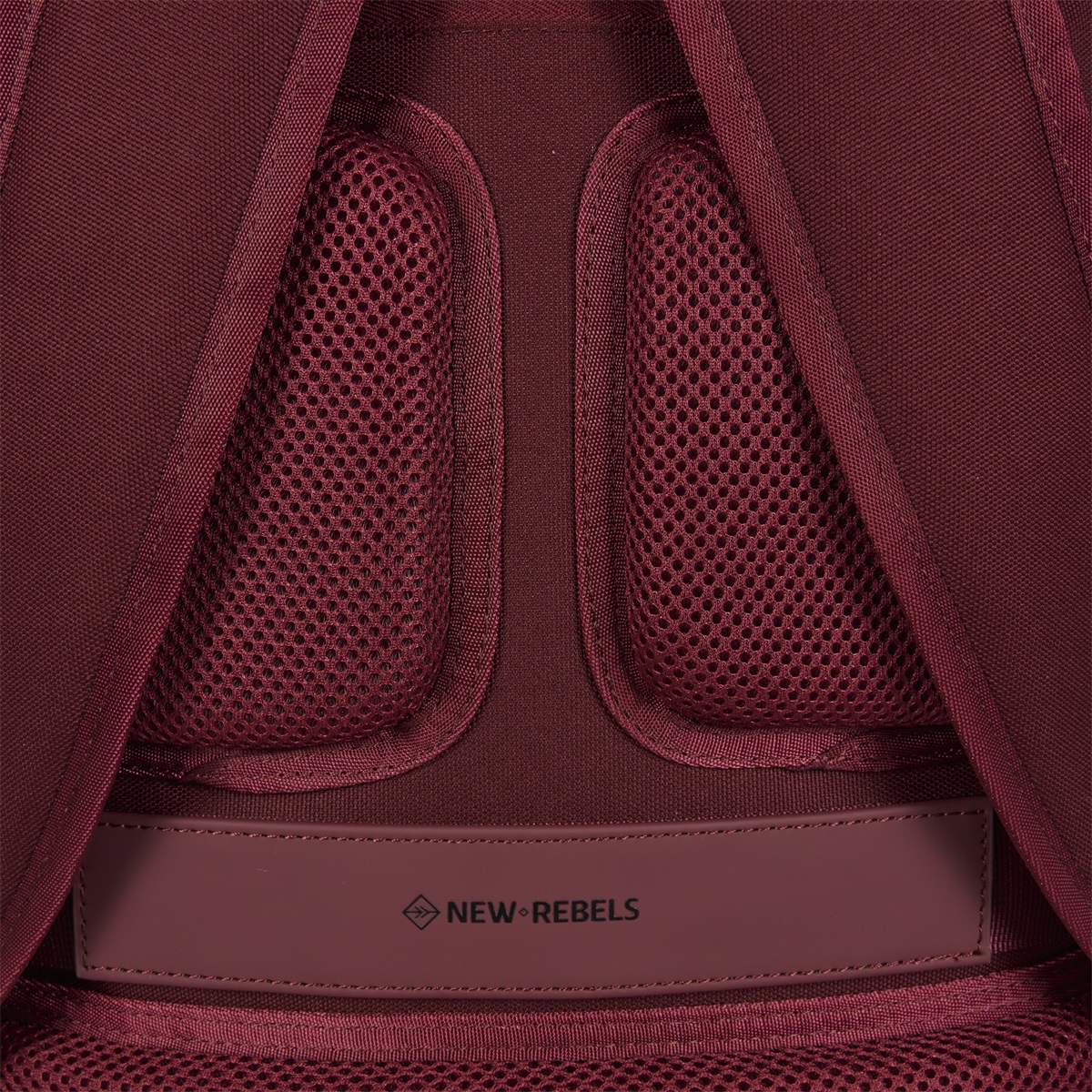 New Rebels New Rebels Milwaukee Bruce 15.6" handel backpack burgundy