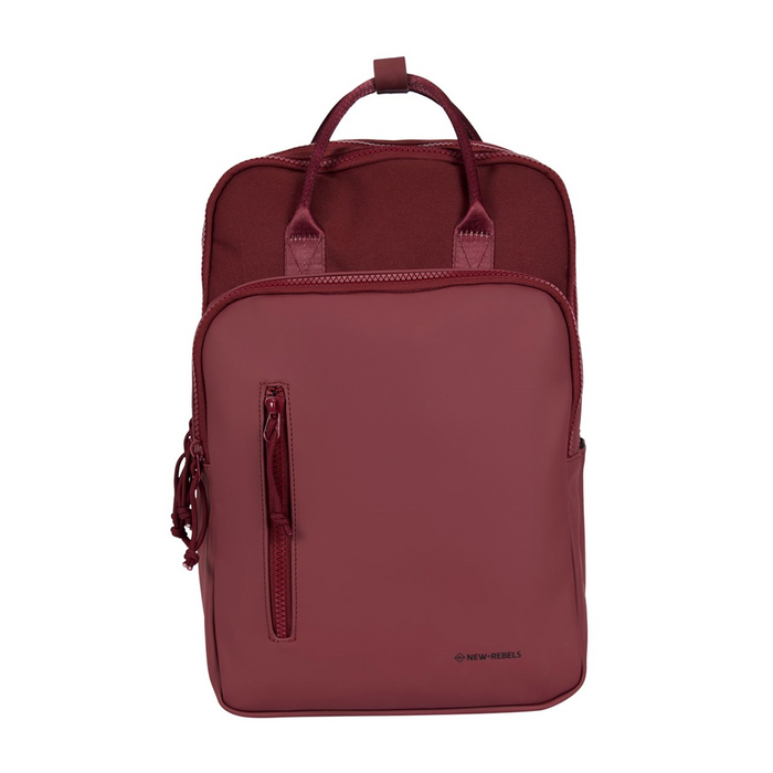 New Rebels New Rebels Milwaukee Bruce 15.6" handel backpack burgundy