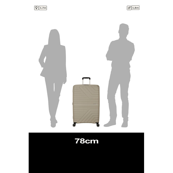 American Tourister American Tourister FLYTWIST SPINNER 78cm TSA EXP shadow black