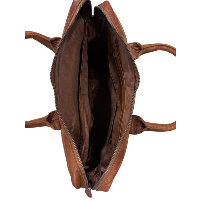 Justified Bags Justified Bags Nika 15.4" laptoptas cognac