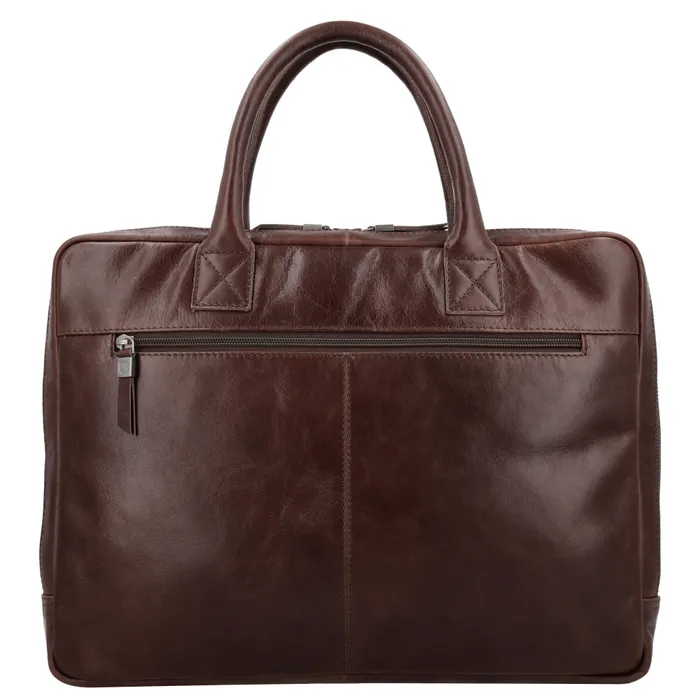 Hide&Stiches Hide & Stitches Porto Laptoptas 15,6 inch bruin