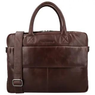 Hide&Stiches Porto Laptoptas 15,6 inch bruin