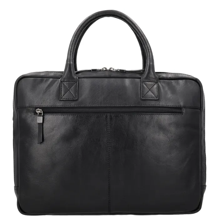 Hide&Stiches Hide & Stitches Porto Laptoptas 15,6 inch zwart