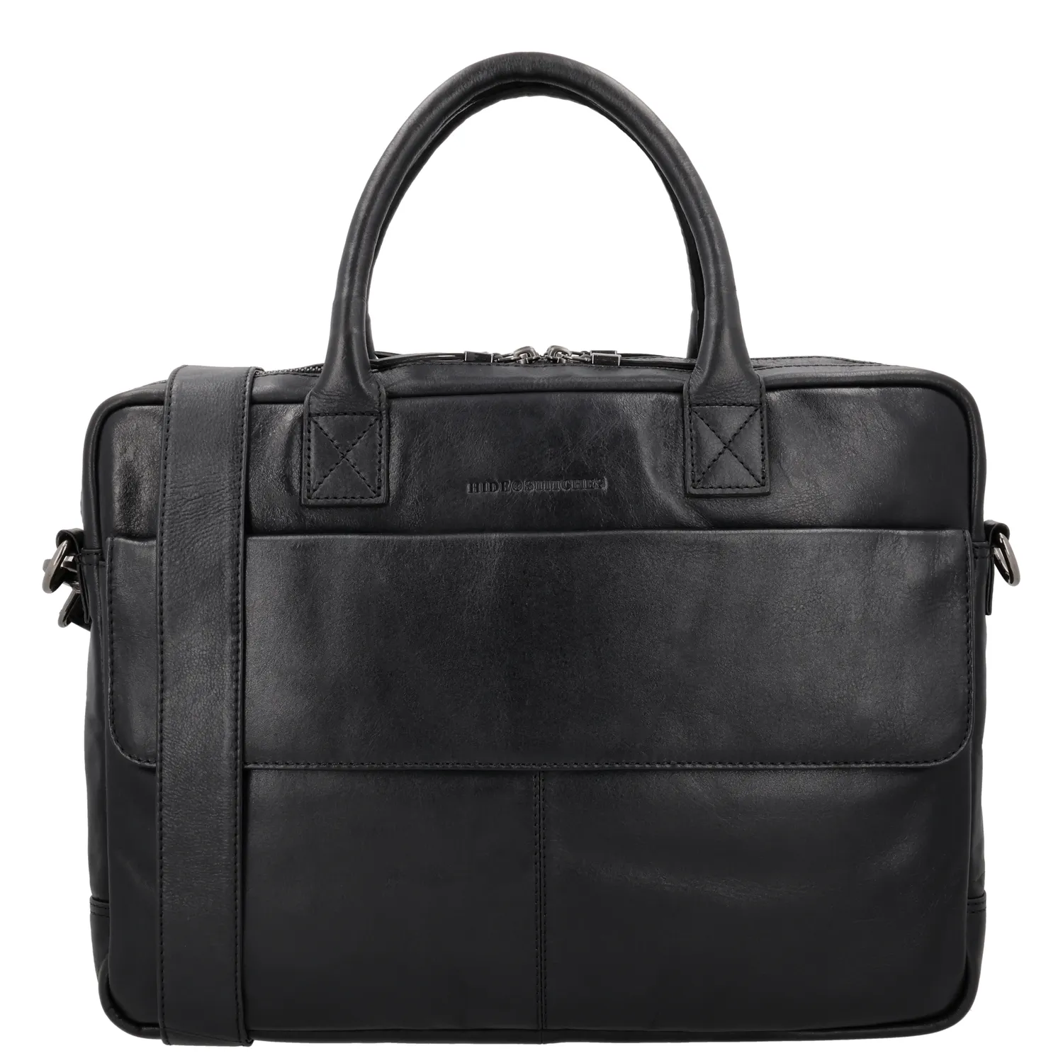 Hide&Stiches Hide & Stitches Porto Laptoptas 15,6 inch zwart