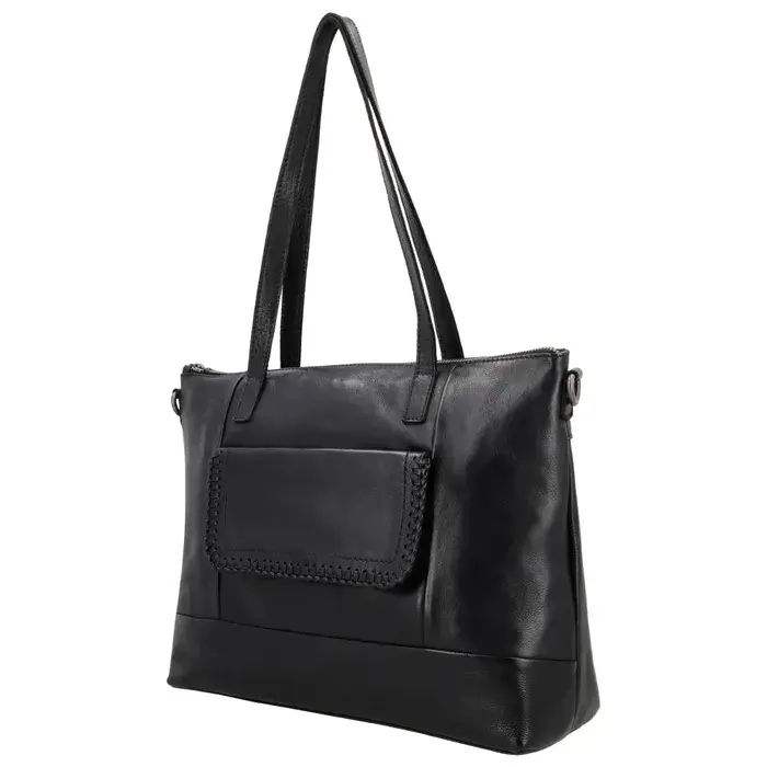 Hide&Stiches Hide & Stitches Inspired by Country Laptoptas 14 inch zwart