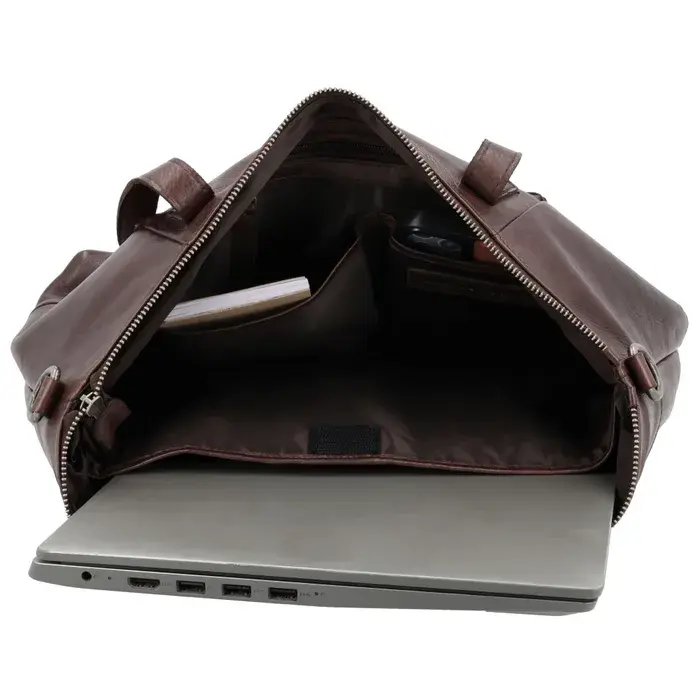 Hide&Stiches Hide & Stitches Inspired by Country Laptoptas 14 inch bruin