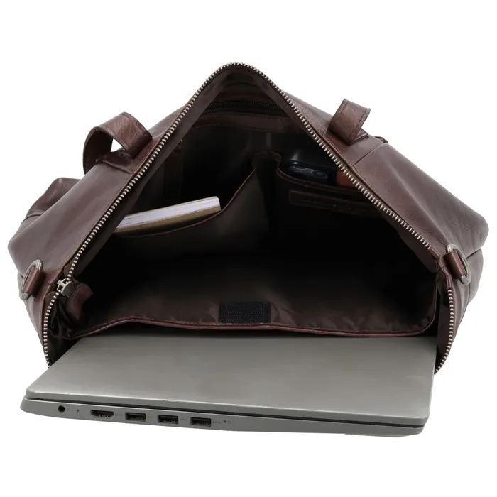 Hide&Stiches Hide & Stitches Inspired by Country Laptoptas 14 inch bruin