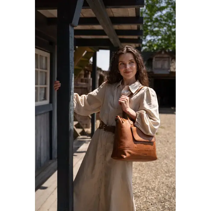 Hide&Stiches Hide & Stitches Inspired by Country Laptoptas 14 inch bruin