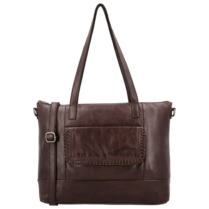 Hide&Stiches Hide & Stitches Inspired by Country Laptoptas 14 inch bruin