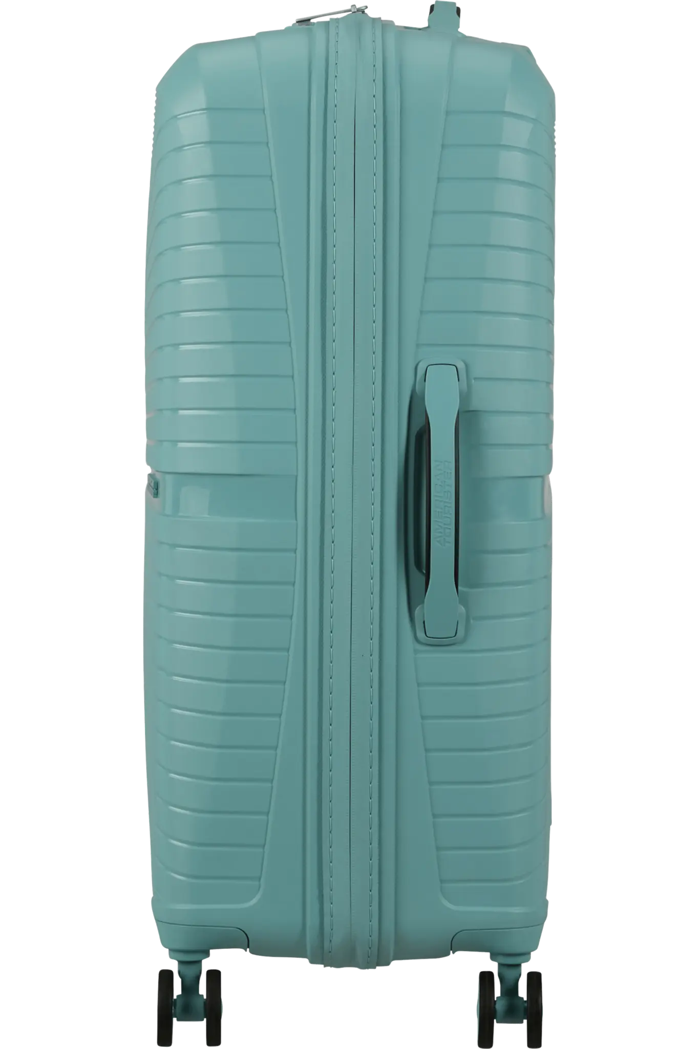 American Tourister Airconic reiskoffer spinner 61-67L-2.7KG dusty turquoise