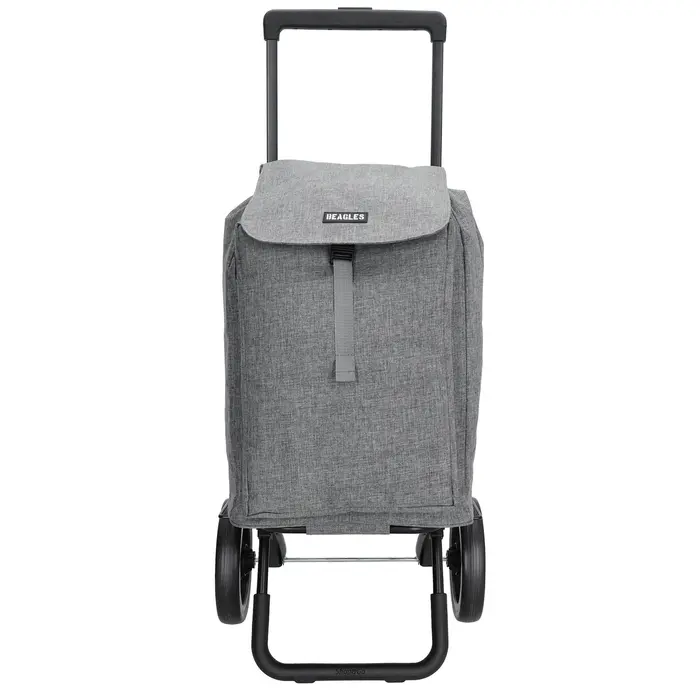 Beagles Beagles Shop & Go Boodschappen trolley met koelvak grijs