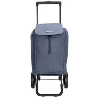 Beagles Shop & Go Boodschappen trolley met koelvak blauw