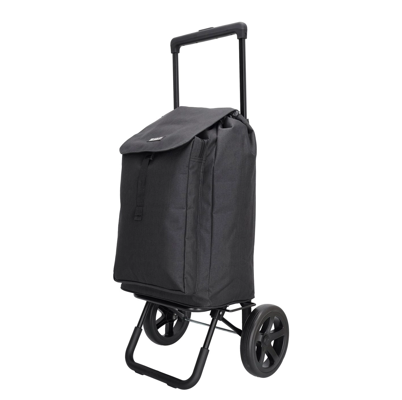 Beagles Beagles Shop & Go Boodschappen trolley met koelvak zwart