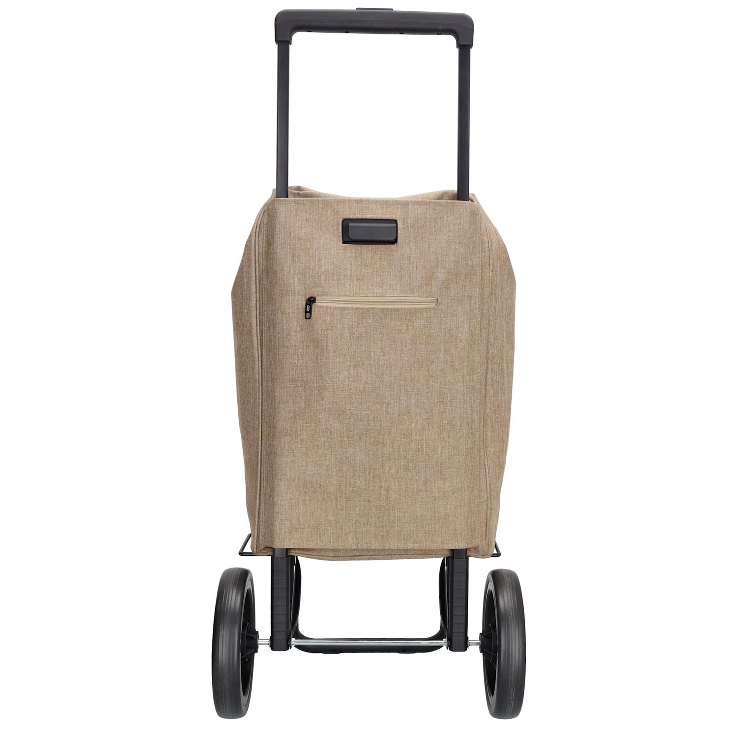 Beagles Beagles Shop & Go Boodschappen trolley met koelvak taupe