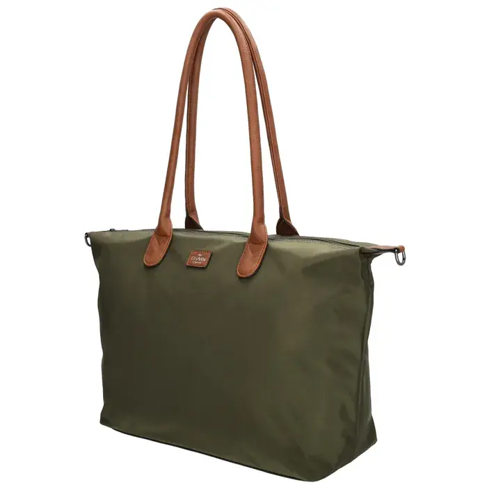 Charm London Charm london Buckingham laptoptas 15,6 inch olive