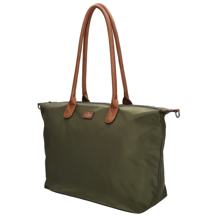 Charm London Charm london Buckingham laptoptas 15,6 inch olive