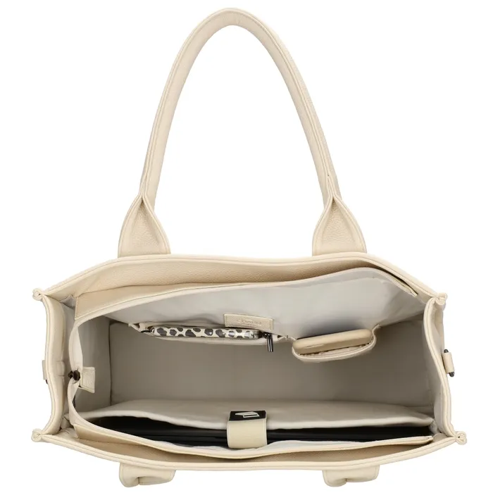 Charm London Charm London Bond Laptoptas 15,6 inch  off white