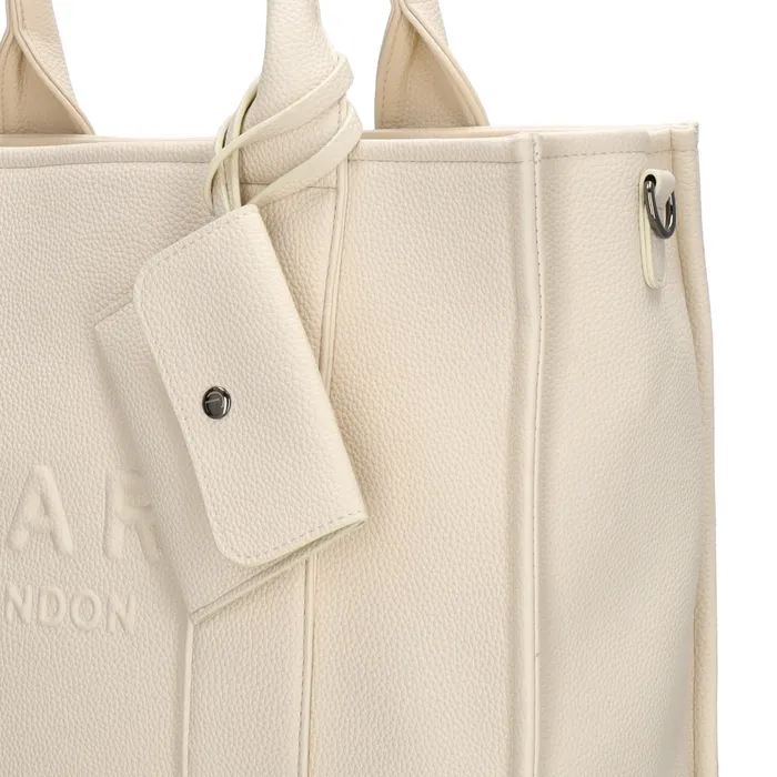 Charm London Charm London Bond Laptoptas 15,6 inch  off white