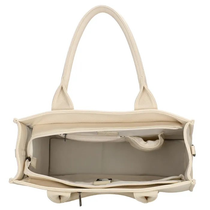 Charm London Charm London Bond Laptoptas 15,6 inch  off white