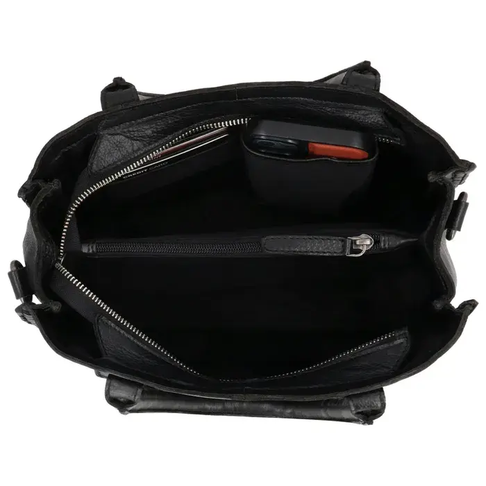 Hide&Stiches Hide & Stitches Inspired by Country Handtas zwart