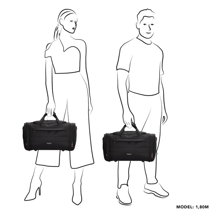 Beagles Beagles Originals reistas 55 cm - 41 L zwart