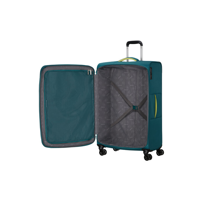American Tourister Cloudrider Spinner L EXP 104/118L-3.6kg misty teal