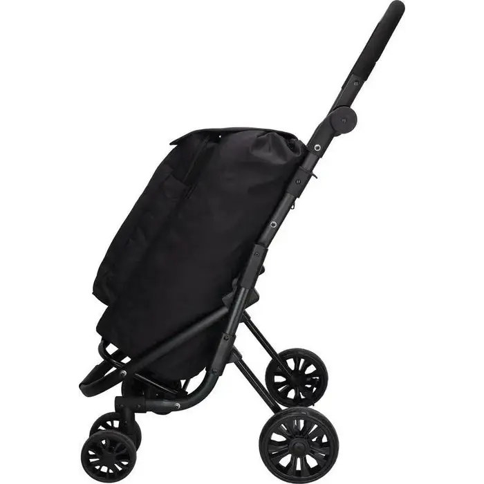 Beagles Beagles Shop & Go Boodschappen trolley zwart