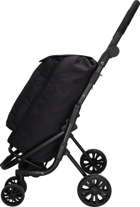 Beagles Beagles Shop & Go Boodschappen trolley zwart