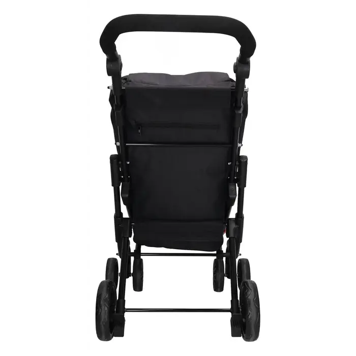 Beagles Beagles Shop & Go Boodschappen trolley zwart