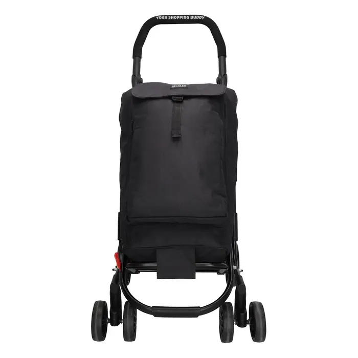 Beagles Beagles Shop & Go Boodschappen trolley zwart
