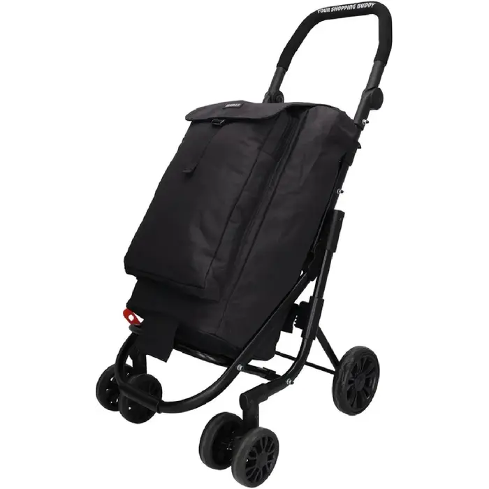 Beagles Beagles Shop & Go Boodschappen trolley zwart