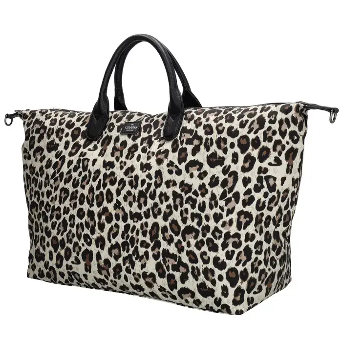 Charm London Charm London Buckingham Reistas leopard beige