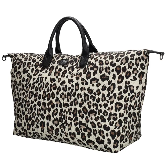 Charm London Charm London Buckingham Reistas leopard beige