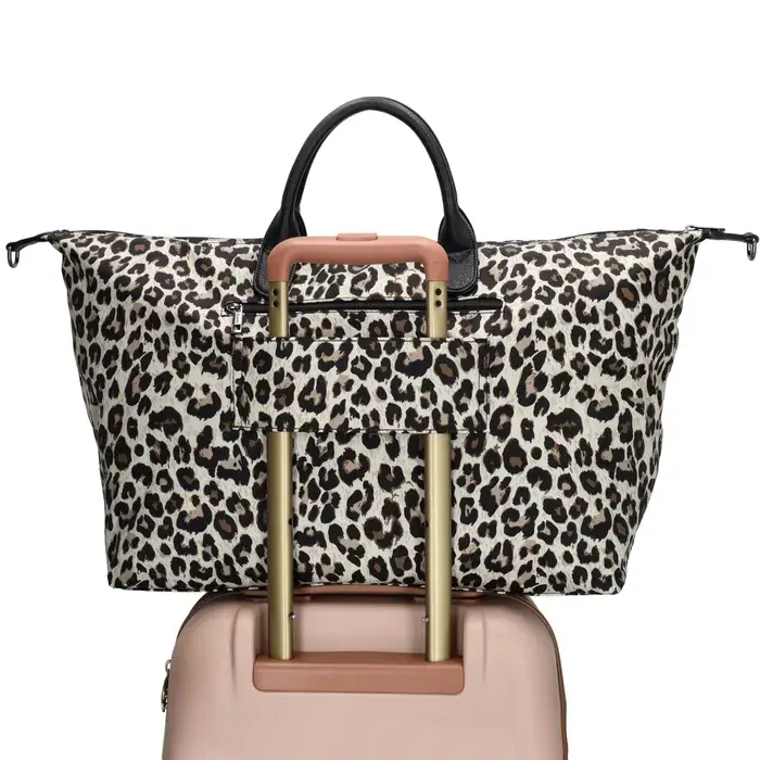 Charm London Charm London Buckingham Reistas leopard beige