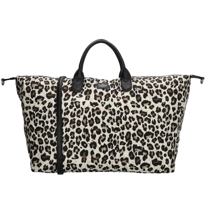 Charm London Charm London Buckingham Reistas leopard beige